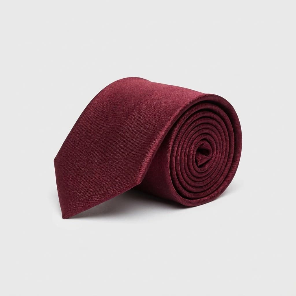 Cravate bordeaux — Le Boulevard Mode Masculine