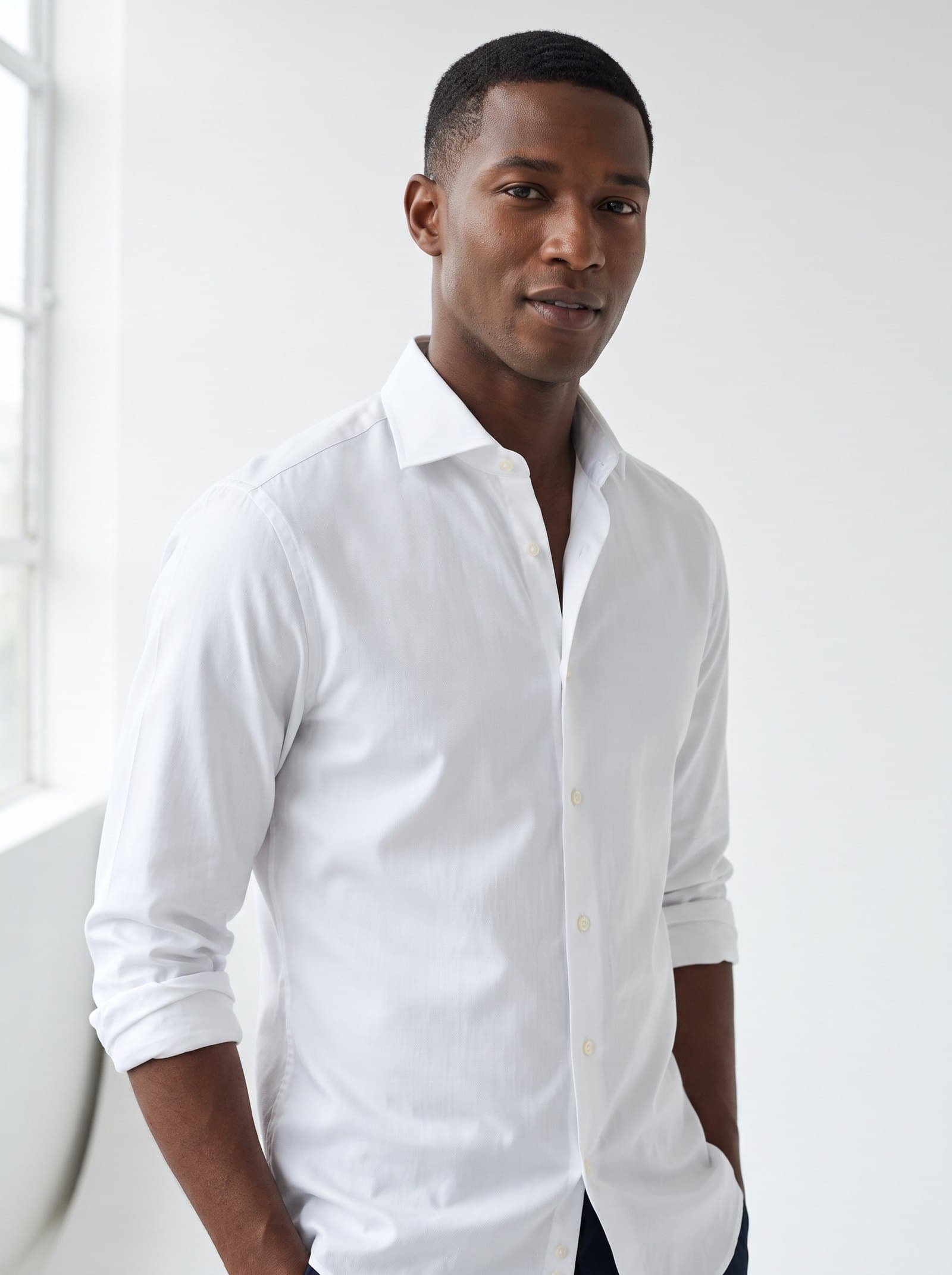 Chemise blanche — Le Boulevard Mode Masculine